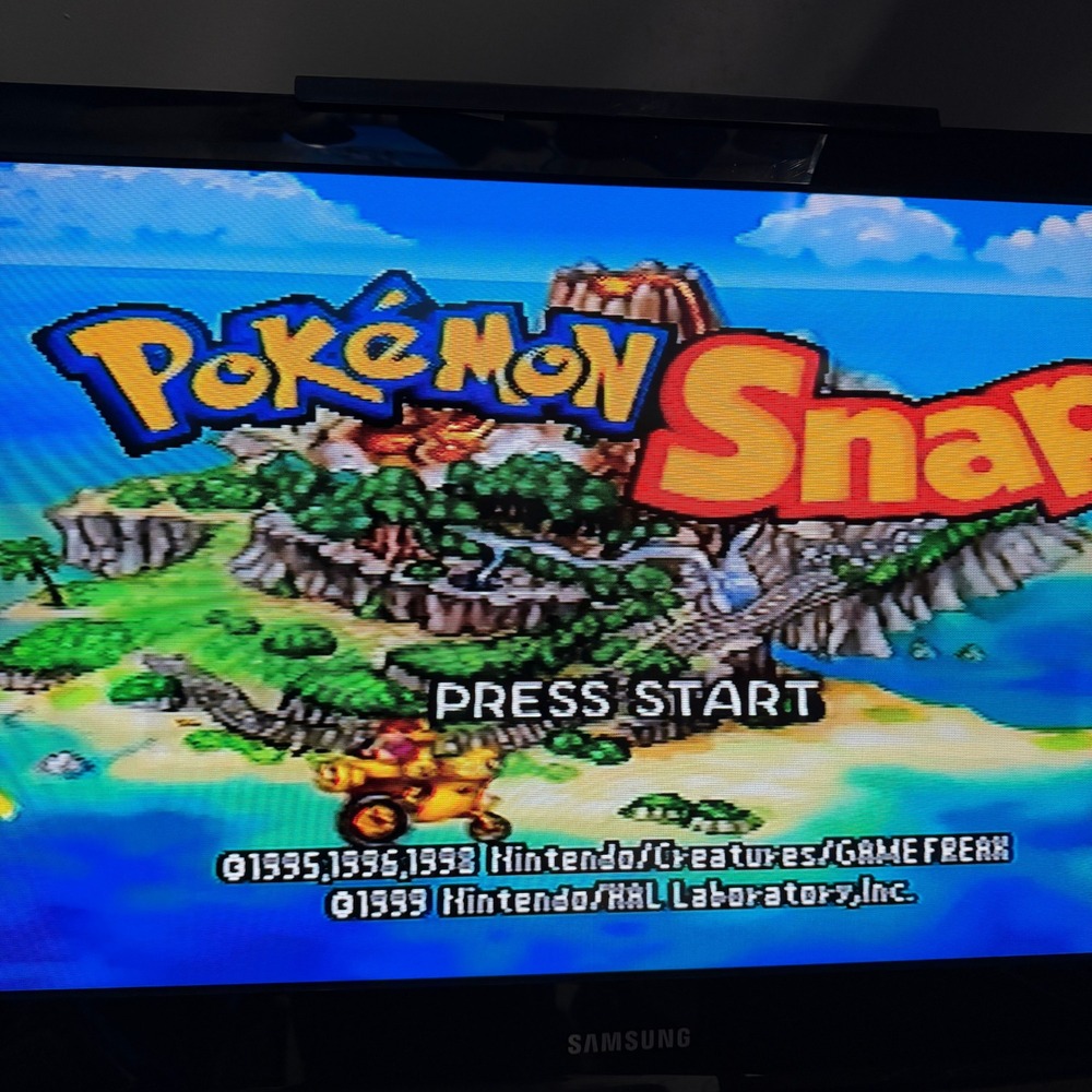 Pokemon Snap (Nintendo N64, 1996, 1997) Authentic Original Game Tested Works - Picture 7 of 8